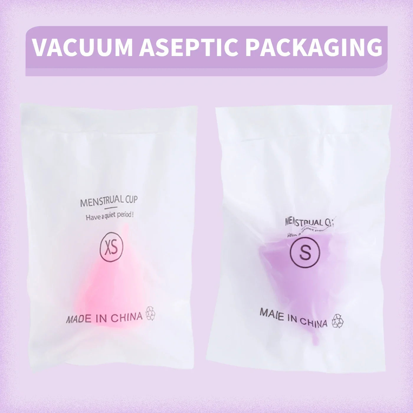 Feminine Hygiene Period Cup Excellent Menstrual Cup of Medical Silicone Menstrual Cup Menstrual Collector for Menstrual Period