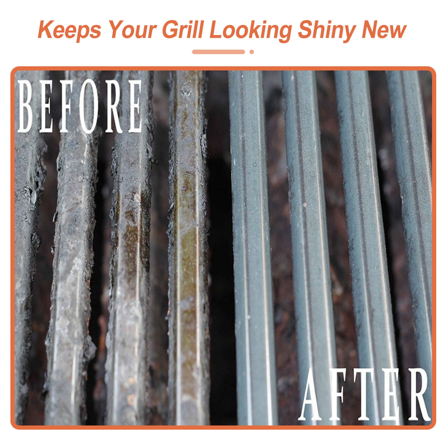 1 Set BBQ Grill Cleaning Brush Stainless Steel Barbecue Cleaner With 18in Suitable Handle Stiff Wire Bristles For Grill Cooking Grates