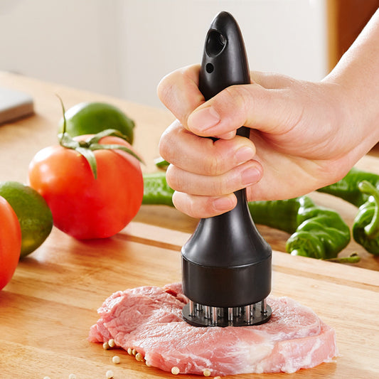 Stainless Steel Meat Tenderizer Needle Tool – 21-Pin Professional Kitchen Tenderiser for Beef, Chicken & Pork (Ergonomic Handle, Easy Clean