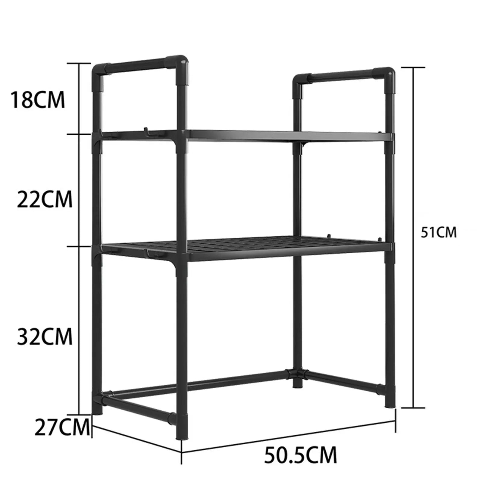 Microwave Oven Storage Rack Multifunctional Thickened Microwave Oven Seasoning Storage Rack for Household Kitchen Use