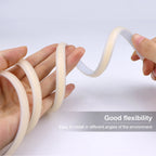 Waterproof Best Under Cabinet Light Kitchen COB LED Light with Button Switch Cord 220V 110V EU / US Plug Strip Lamp for cocina