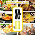 200\300\500ml Kitchen Oil Spray Bottle Olive Acid Sprayer for Cooking BBQ Baking Oil Dispenser Nebulizer Accessories Gadget