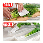 1/2/4Pcs Refrigerator Storage Boxes With Lid Plastic Fresh Keeping Box Kitchen Scallions Cilantro Eggs Noodles Sealed Container