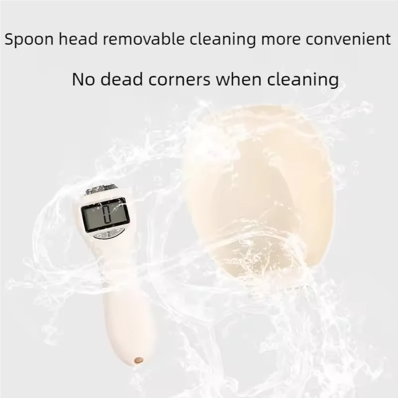 Digital Measuring Spoon Scale – Electronic Smart Spoon with LED Display for Food, Liquids, Ingredients & Pet Feeding Meaasurement