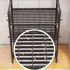 Kitchen Storage Rack Microwave Shelf Condiment Organizer Shelf Multi-Layer Simple Countertop Tidying Shelves Kitchen Accessories