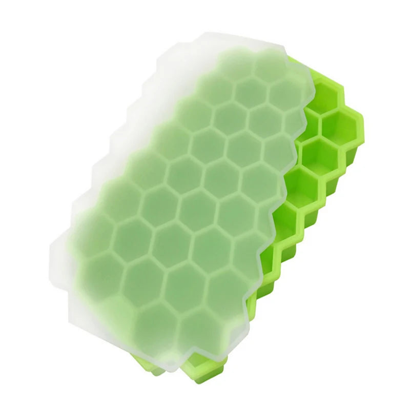 37 Grids Silicone Meatball Mold With Lid Honeycomb Rice Ball Maker Fish Balls Beef Balls Mold Meat Tools Kitchen Accessories